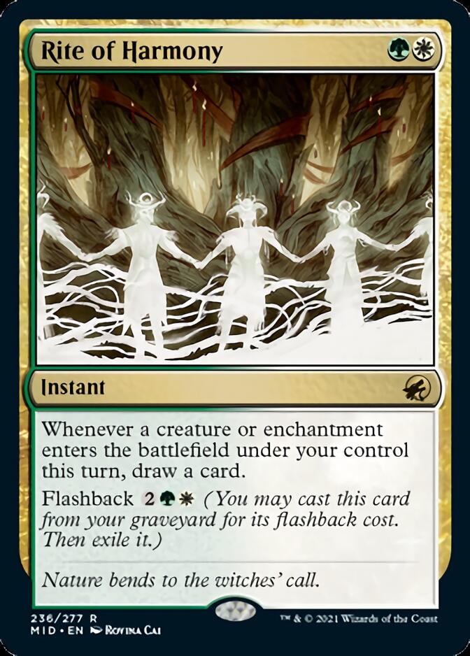 Rite of Harmony [Innistrad: Midnight Hunt] - Evolution TCG