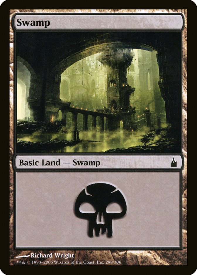 Swamp (298) [Ravnica: City of Guilds] - Evolution TCG