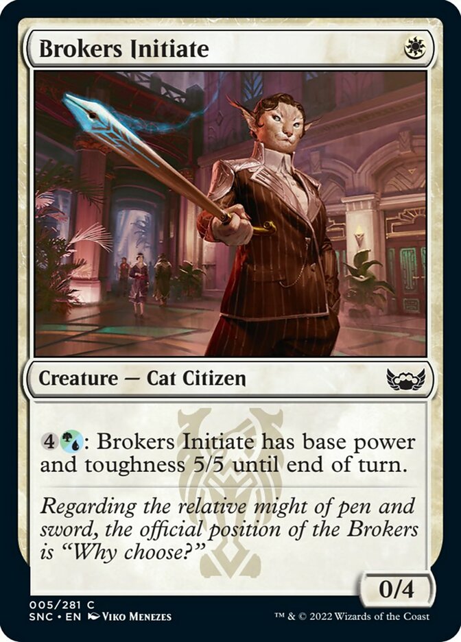 Brokers Initiate [Streets of New Capenna] - Evolution TCG