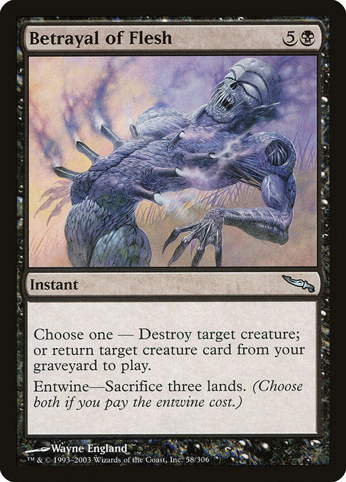 Betrayal of Flesh [Mirrodin] - Evolution TCG