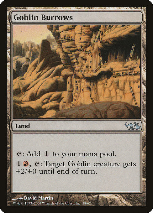 Goblin Burrows [Duel Decks: Elves vs. Goblins] - Evolution TCG