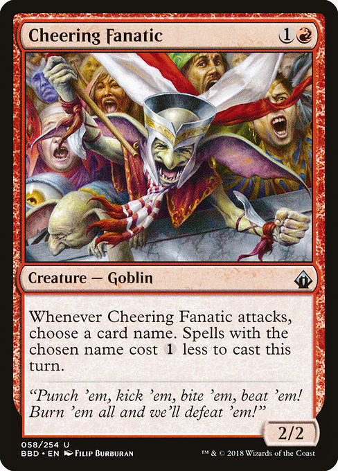 Cheering Fanatic [Battlebond] - Evolution TCG