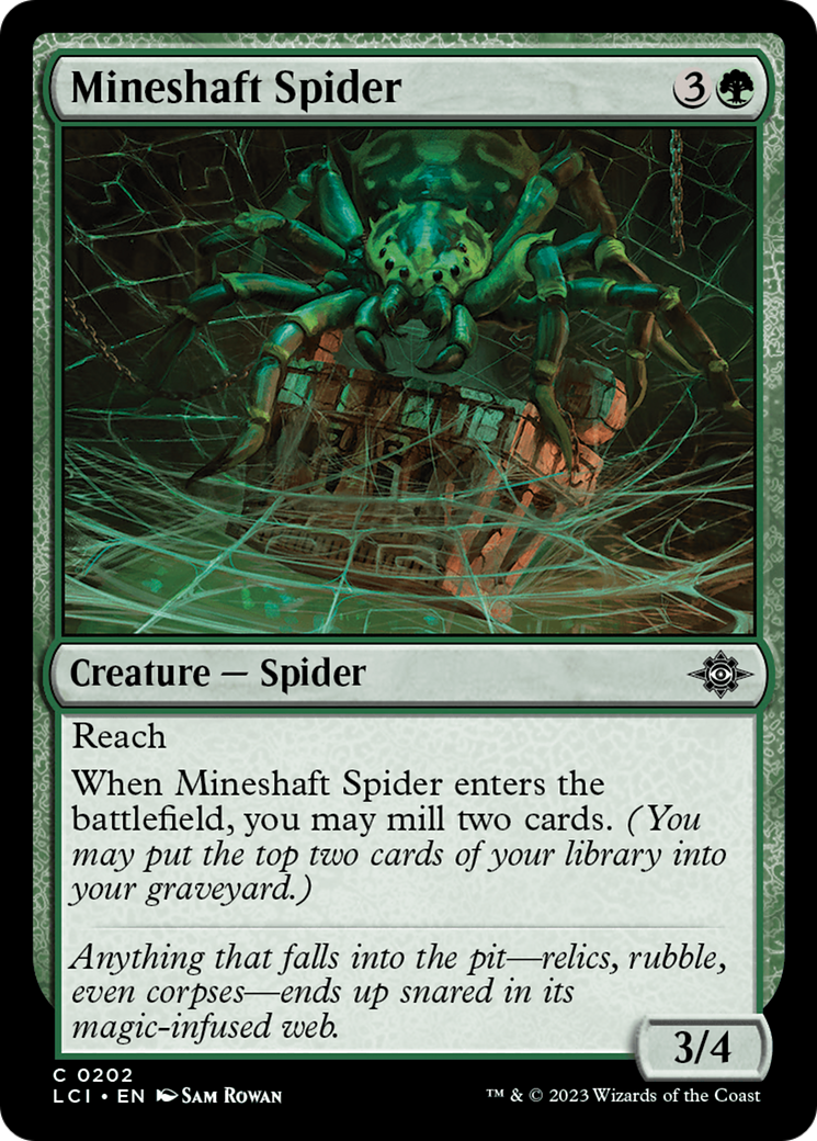 Mineshaft Spider [The Lost Caverns of Ixalan] - Evolution TCG