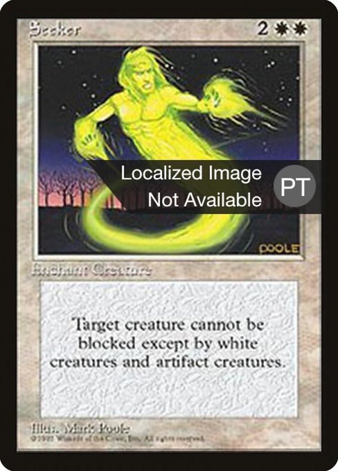 Seeker [Fourth Edition (Foreign Black Border)] - Evolution TCG