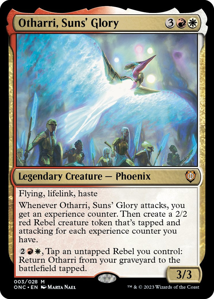 Otharri, Suns' Glory [Phyrexia: All Will Be One Commander] - Evolution TCG