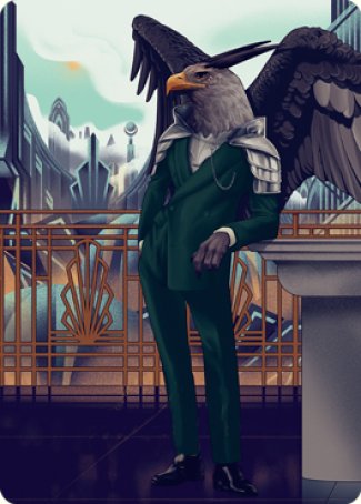Falco Spara, Pactweaver 2 Art Card [Streets of New Capenna Art Series] - Evolution TCG