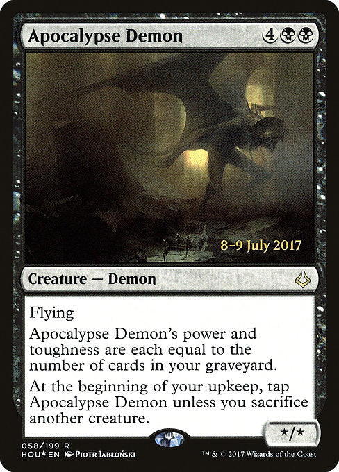 Apocalypse Demon [Hour of Devastation Promos] - Evolution TCG