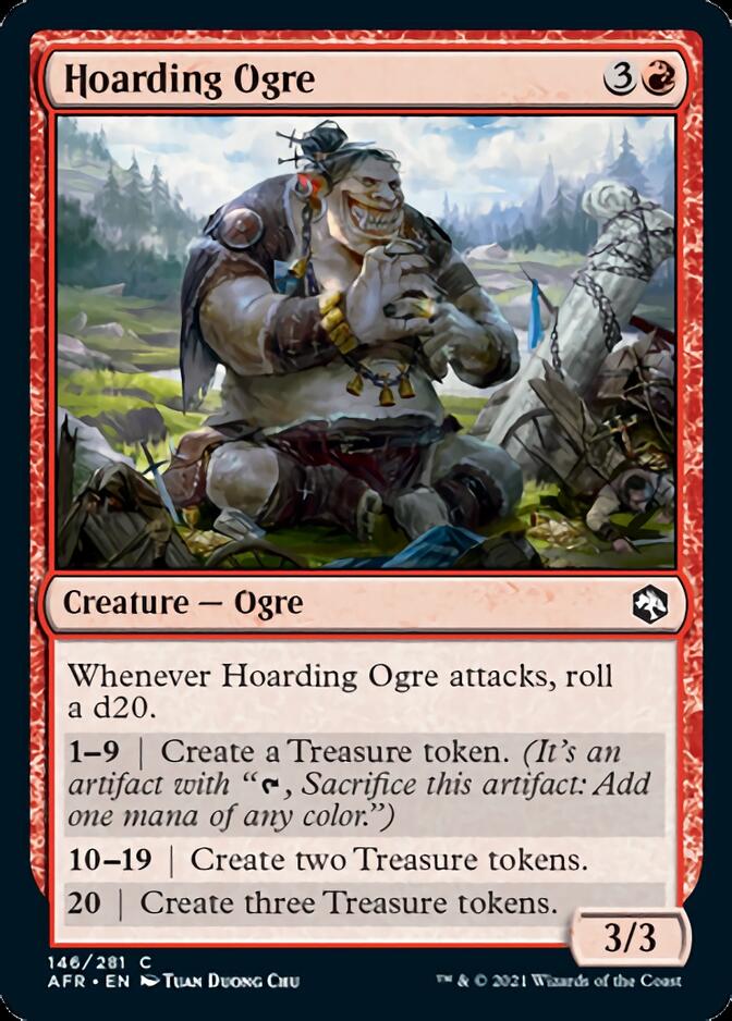 Hoarding Ogre [Dungeons & Dragons: Adventures in the Forgotten Realms] - Evolution TCG