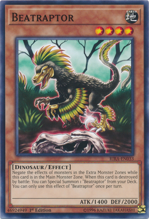 Beatraptor [RIRA-EN033] Common - Evolution TCG