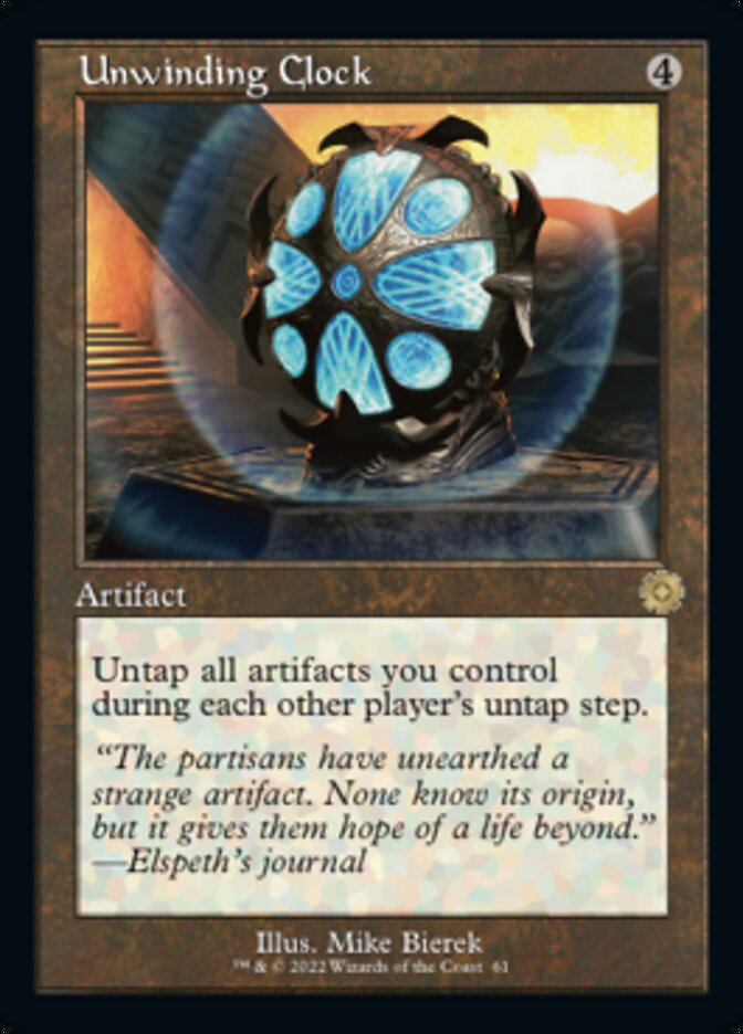 Unwinding Clock (Retro) [The Brothers' War Retro Artifacts] - Evolution TCG