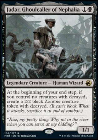 Jadar, Ghoulcaller of Nephalia (Promo Pack) [Innistrad: Midnight Hunt Promos] - Evolution TCG