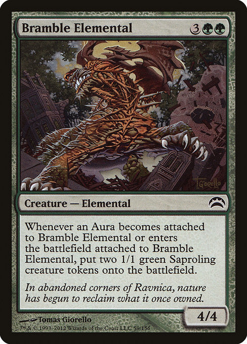 Bramble Elemental [Planechase 2012] - Evolution TCG