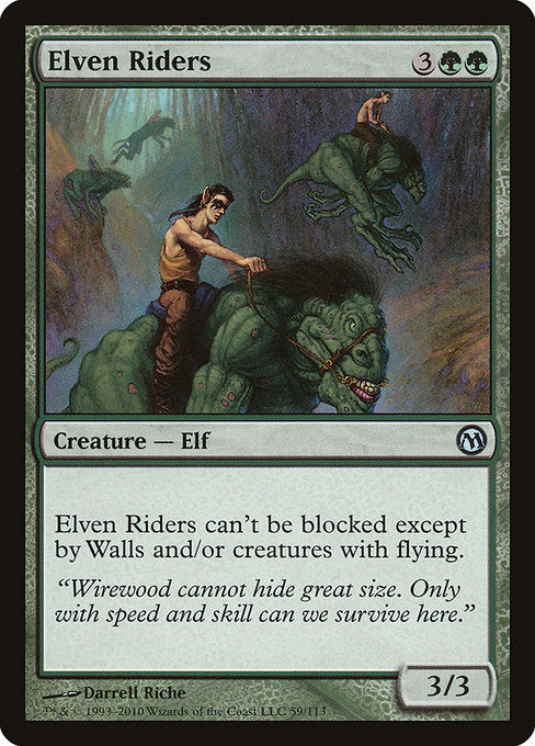 Elven Riders [Duels of the Planeswalkers] - Evolution TCG