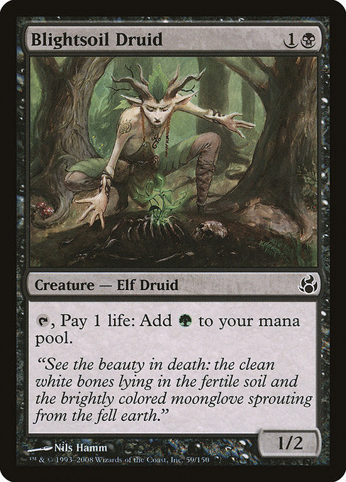 Blightsoil Druid [Morningtide] - Evolution TCG