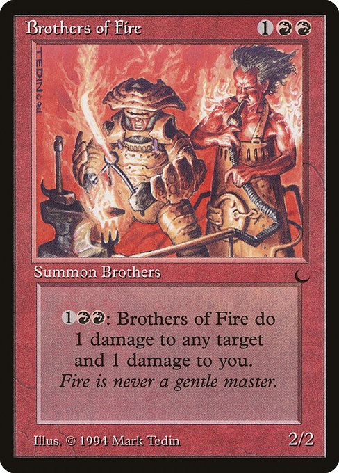 Brothers of Fire [The Dark] - Evolution TCG