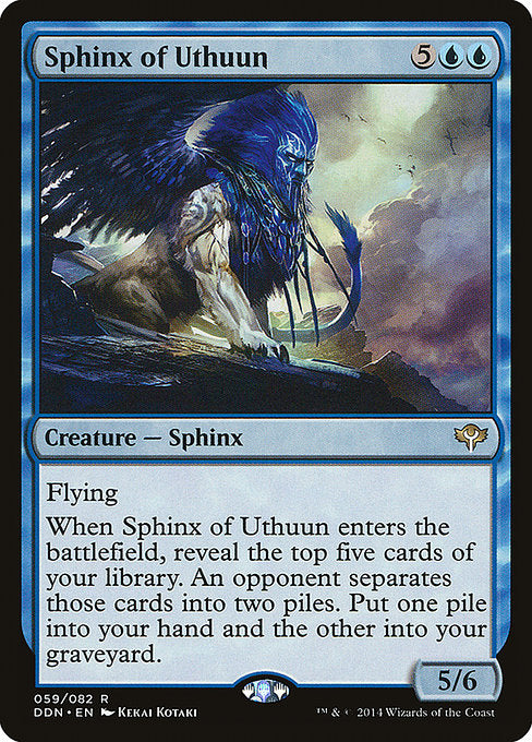 Sphinx of Uthuun [Duel Decks: Speed vs. Cunning] - Evolution TCG