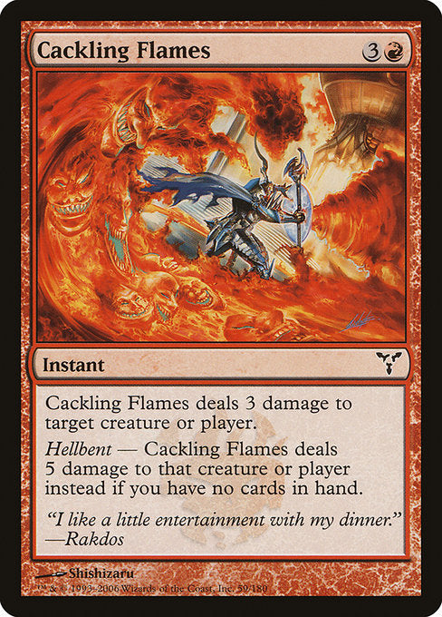 Cackling Flames [Dissension] - Evolution TCG