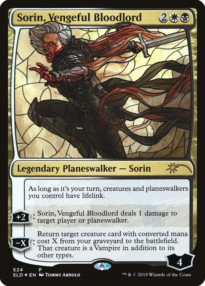 Sorin, Vengeful Bloodlord (Stained Glass) [Secret Lair Drop Promos] - Evolution TCG