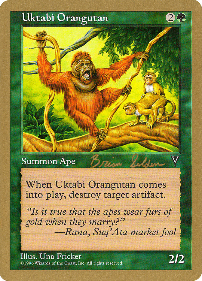 Uktabi Orangutan (Brian Selden) [World Championship Decks 1998] - Evolution TCG