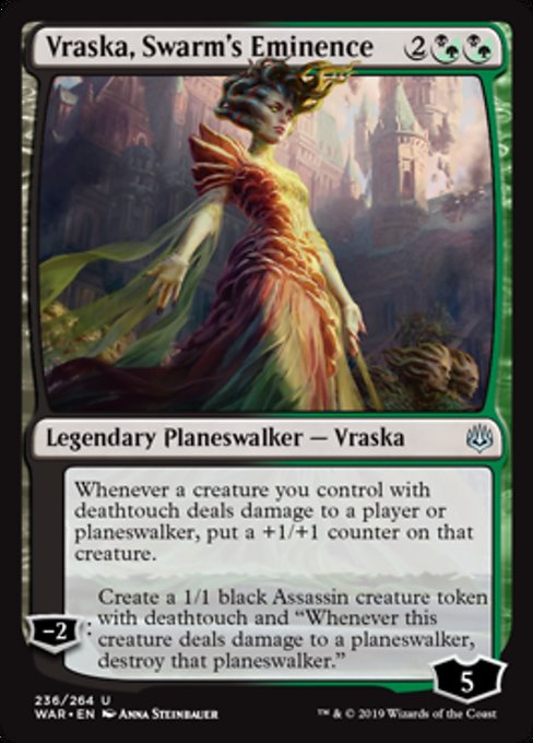 Vraska, Swarm's Eminence [War of the Spark] - Evolution TCG