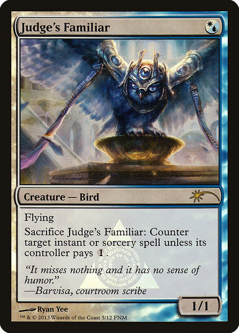 Judge's Familiar [Friday Night Magic 2013] - Evolution TCG