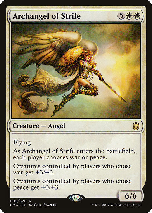 Archangel of Strife [Commander Anthology] - Evolution TCG