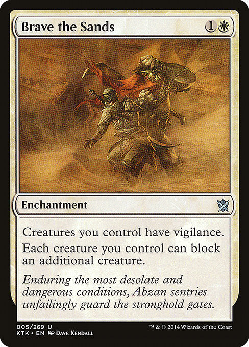 Brave the Sands [Khans of Tarkir] - Evolution TCG