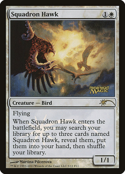 Squadron Hawk [Friday Night Magic 2011] - Evolution TCG