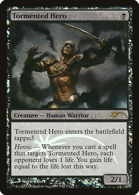 Tormented Hero [Friday Night Magic 2014] - Evolution TCG