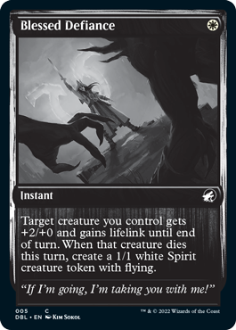 Blessed Defiance [Innistrad: Double Feature] - Evolution TCG
