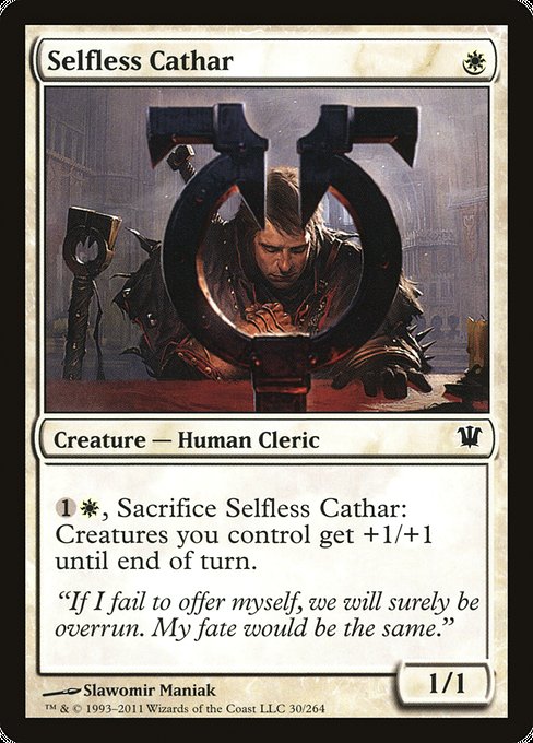 Selfless Cathar [Innistrad] - Evolution TCG