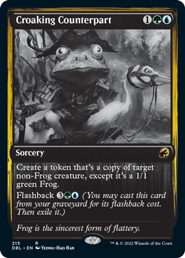 Croaking Counterpart [Innistrad: Double Feature] - Evolution TCG