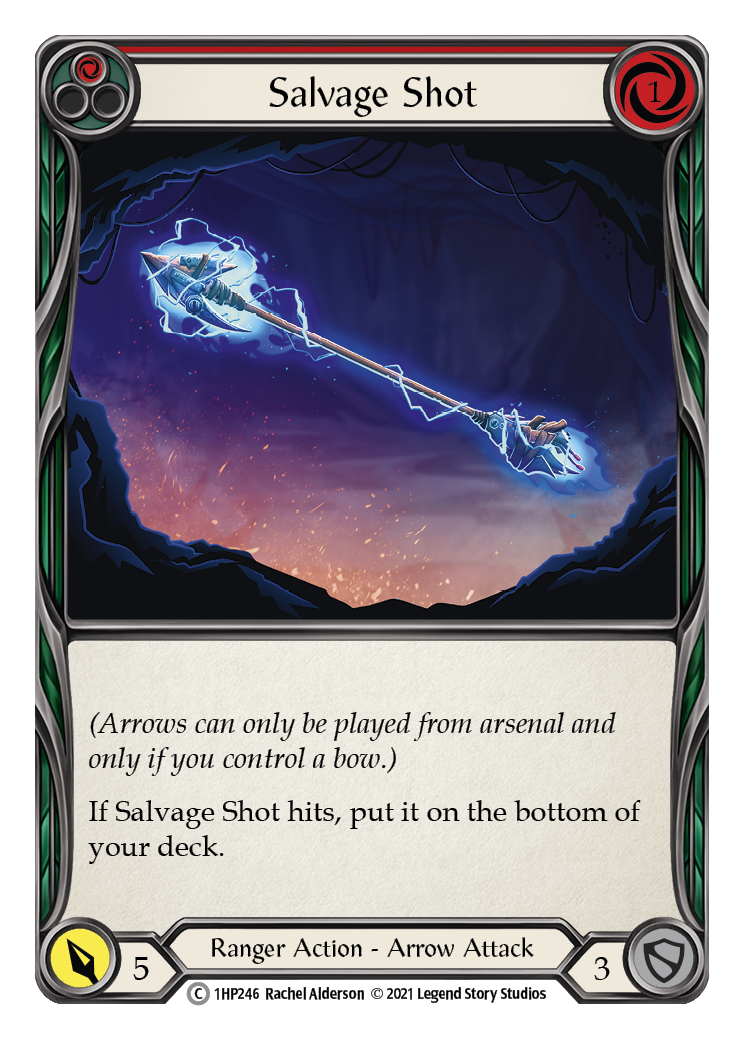 Salvage Shot (Red) [1HP246] (History Pack 1) - Evolution TCG