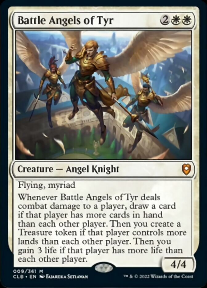 Battle Angels of Tyr [Commander Legends: Battle for Baldur's Gate] - Evolution TCG