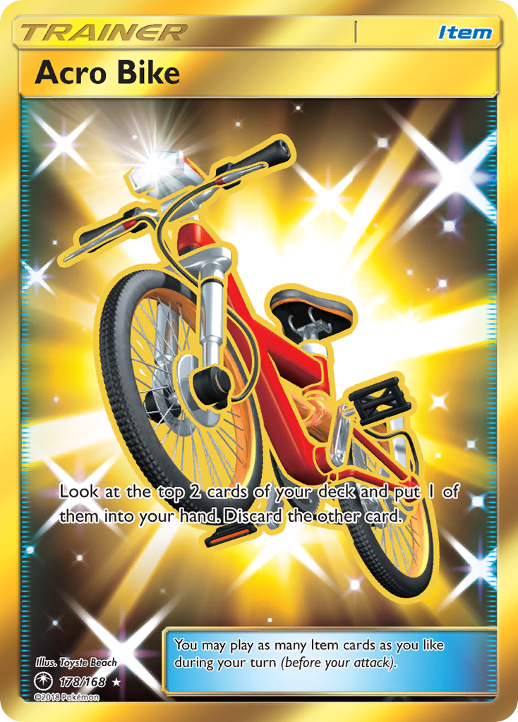 Acro Bike (178/168) [Sun & Moon: Celestial Storm] - Evolution TCG