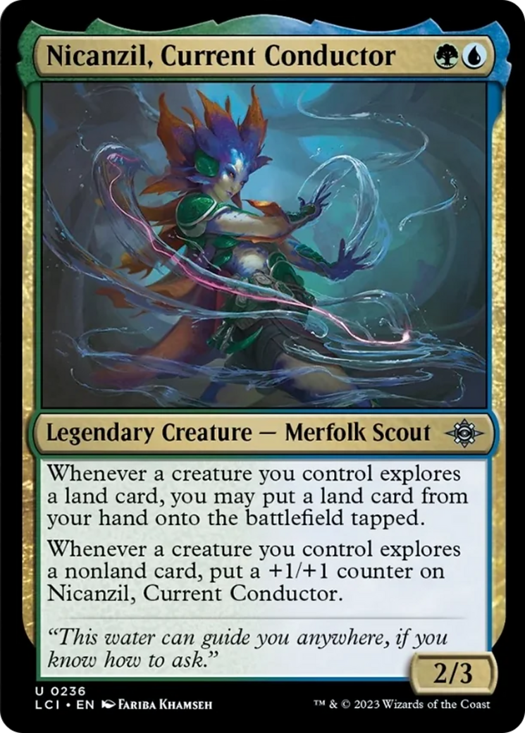 Nicanzil, Current Conductor [The Lost Caverns of Ixalan] - Evolution TCG