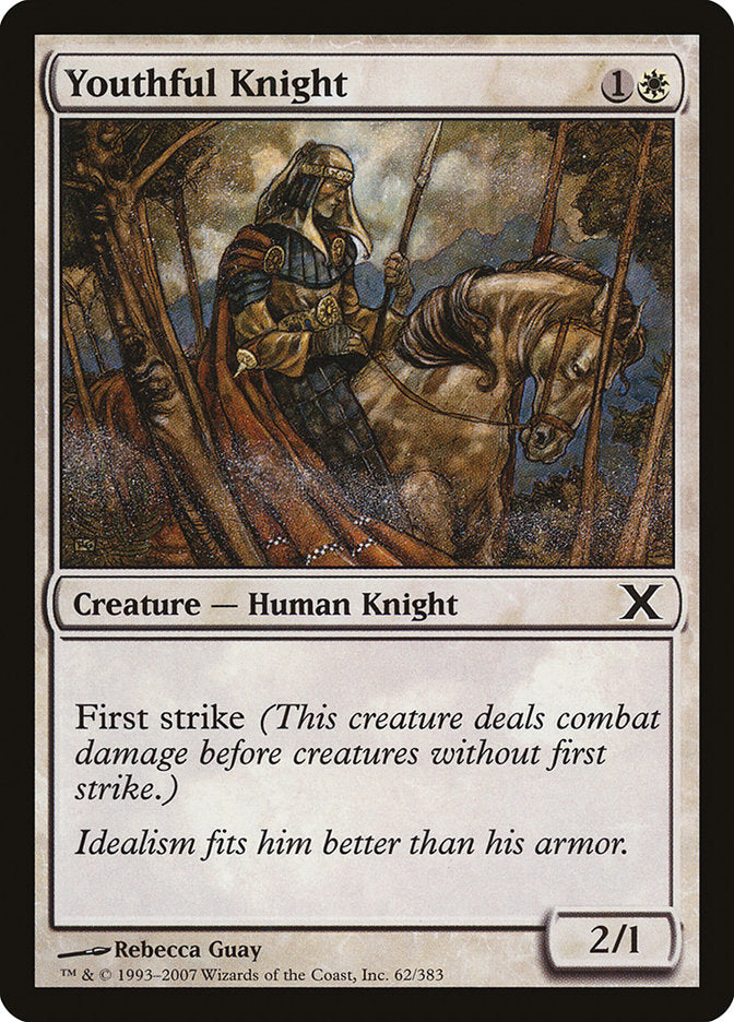 Youthful Knight [Tenth Edition] - Evolution TCG