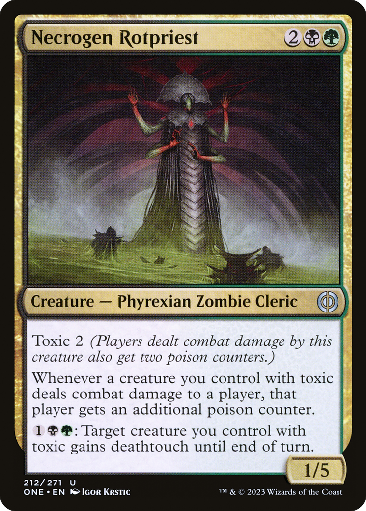 Necrogen Rotpriest [Phyrexia: All Will Be One] - Evolution TCG