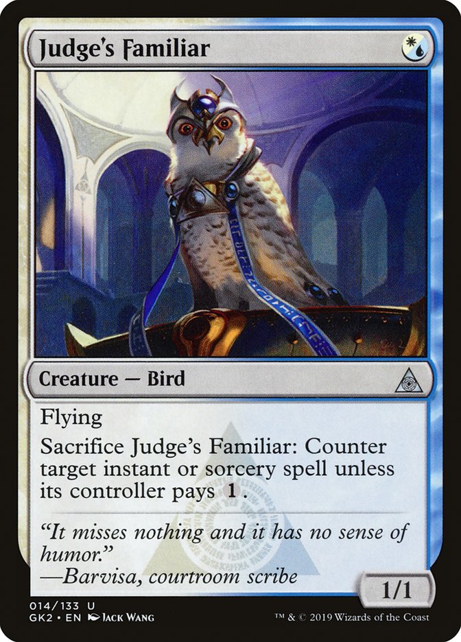 Judge's Familiar [Ravnica Allegiance Guild Kit] - Evolution TCG