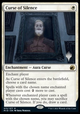 Curse of Silence (Promo Pack) [Innistrad: Midnight Hunt Promos] - Evolution TCG