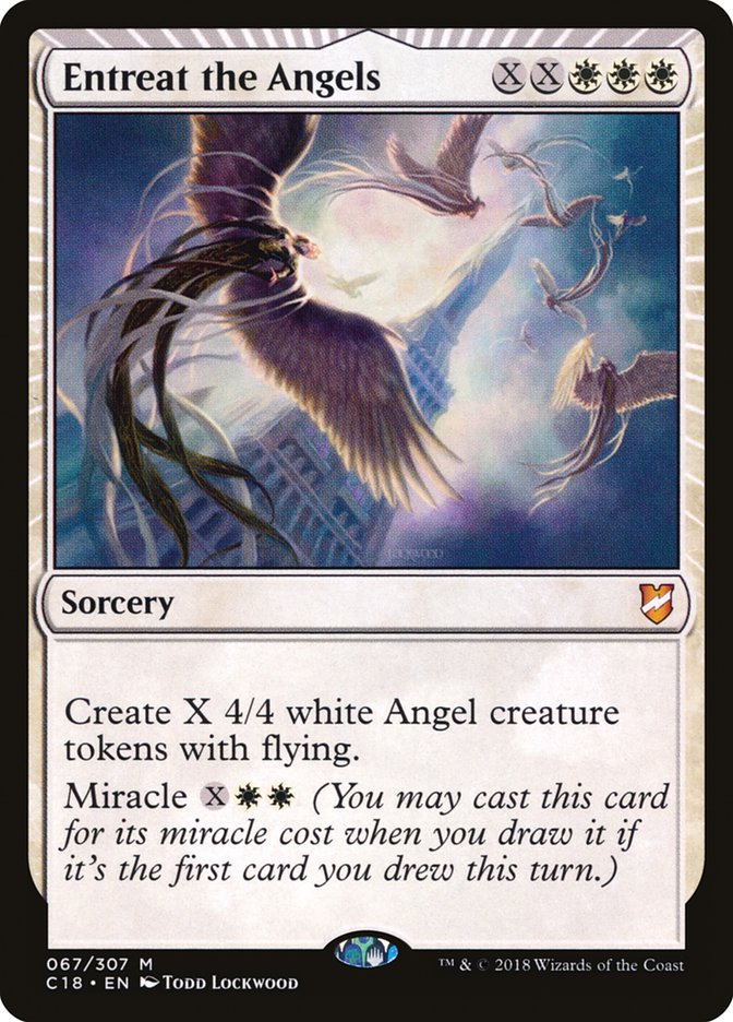 Entreat the Angels [Commander 2018] - Evolution TCG