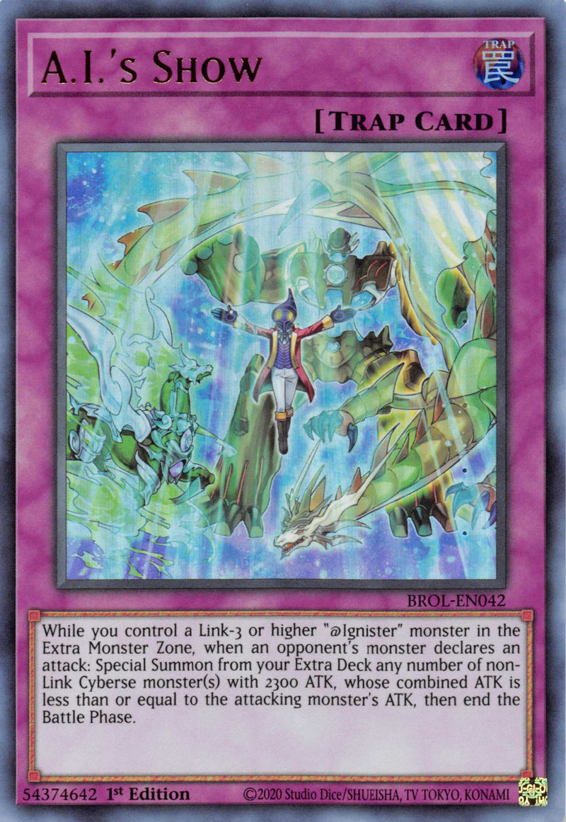 A.I.'s Show [BROL-EN042] Ultra Rare - Evolution TCG