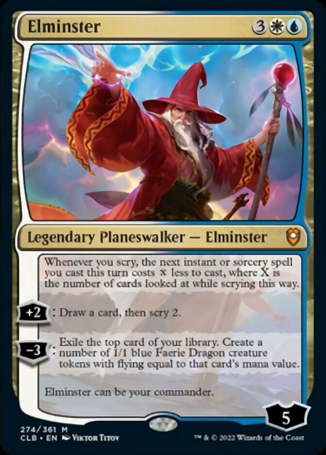 Elminster [Commander Legends: Battle for Baldur's Gate] - Evolution TCG