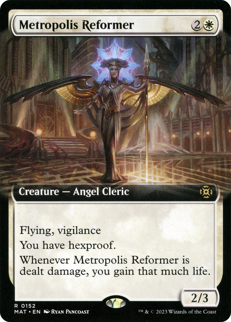 Metropolis Reformer (Extended Art) [March of the Machine: The Aftermath] - Evolution TCG