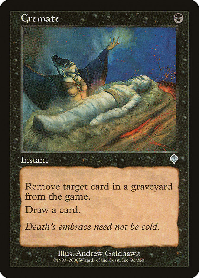 Cremate [Invasion] - Evolution TCG