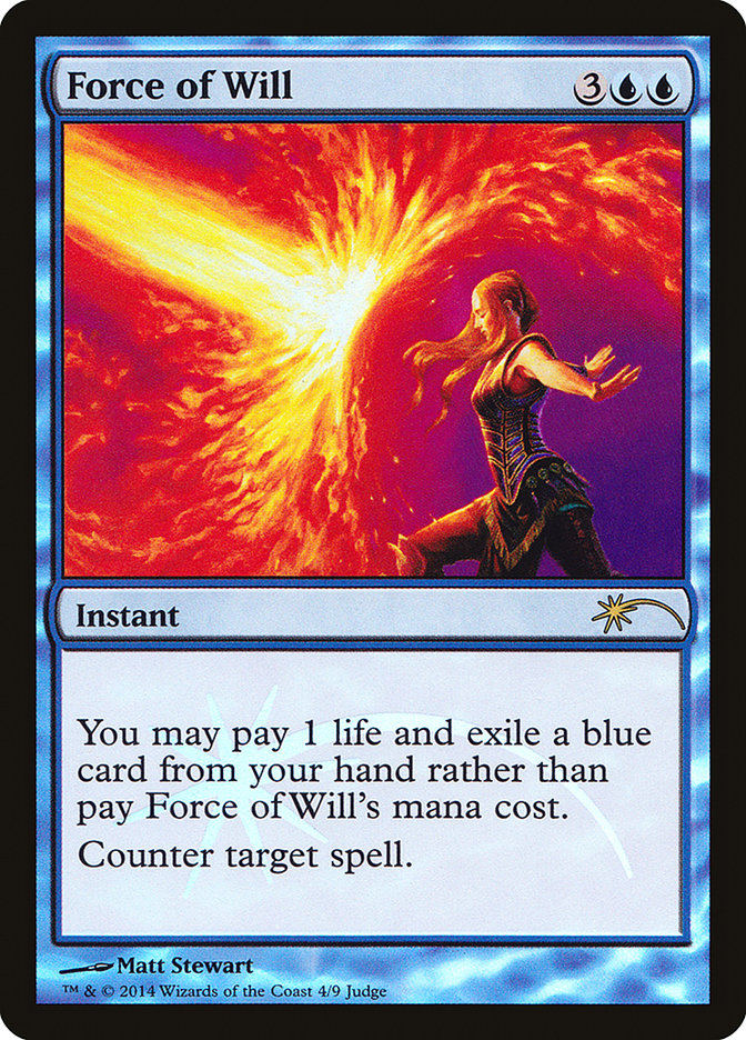 Force of Will [Judge Gift Cards 2014] - Evolution TCG
