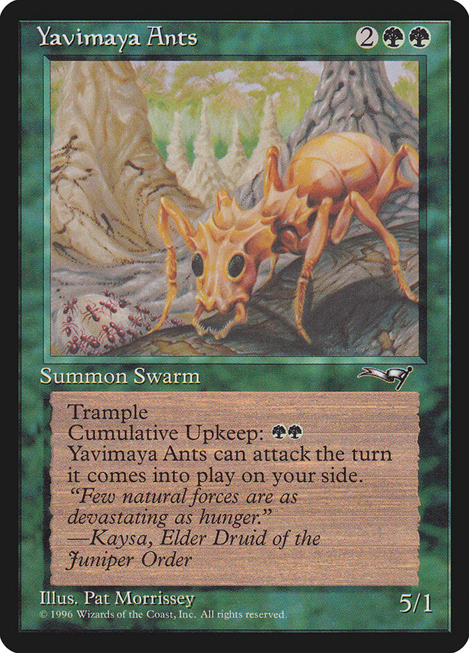 Yavimaya Ants [Alliances] - Evolution TCG