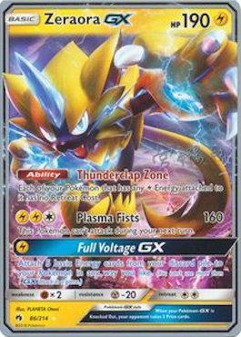 Zeraora GX (86/214) (Pikarom Judge - Haruki Miyamoto) [World Championships 2019] - Evolution TCG