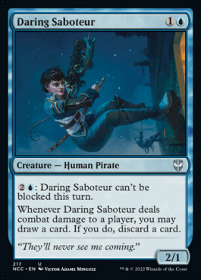 Daring Saboteur [Streets of New Capenna Commander] - Evolution TCG