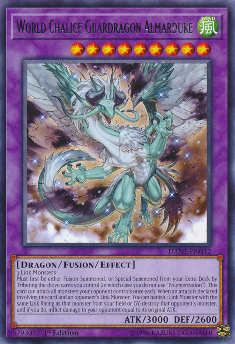 World Chalice Guardragon Almarduke [DANE-EN032] Rare - Evolution TCG
